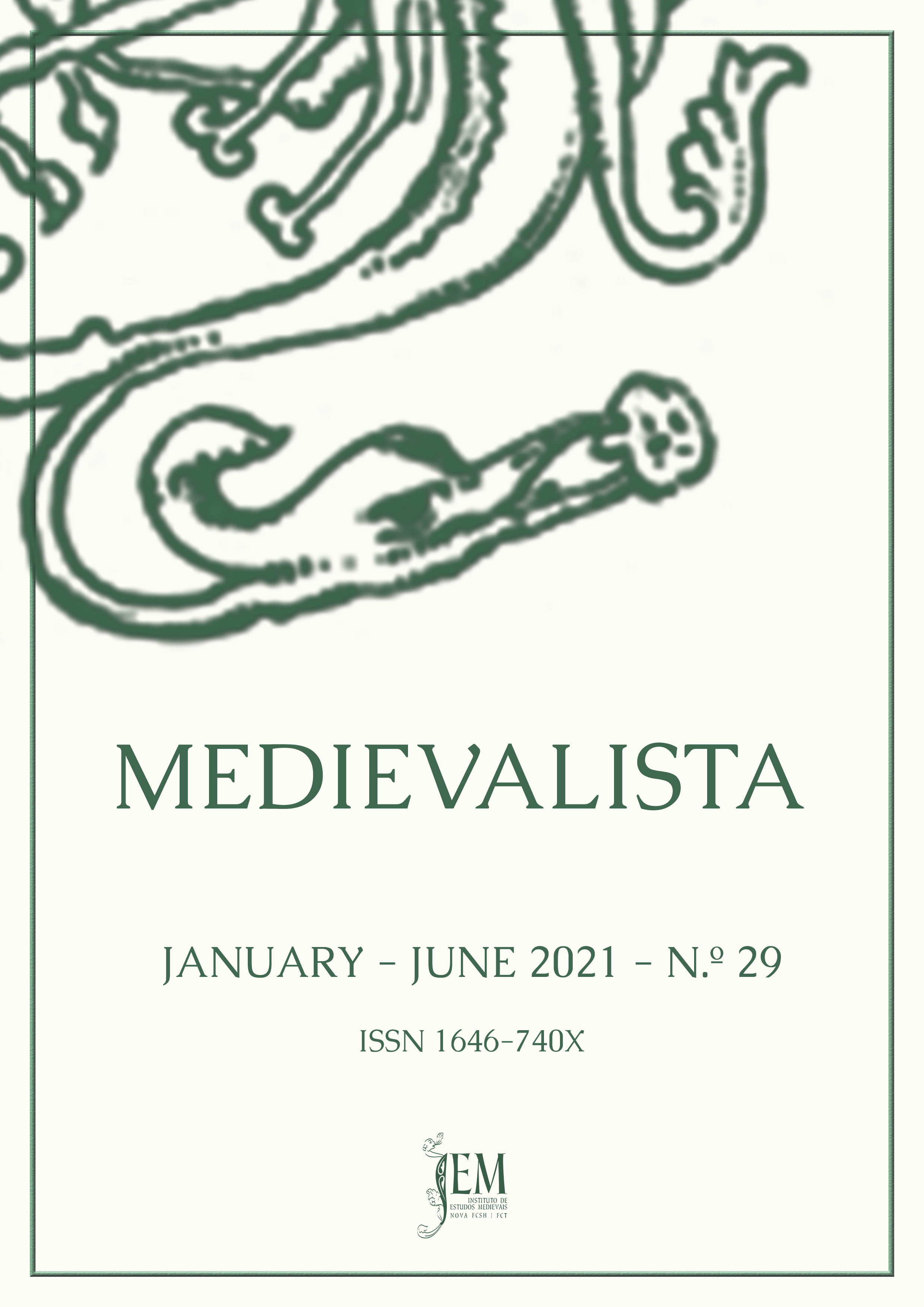 					View No. 29 (2021): Medievalista - "The Medieval Bestiary" Monograph
				