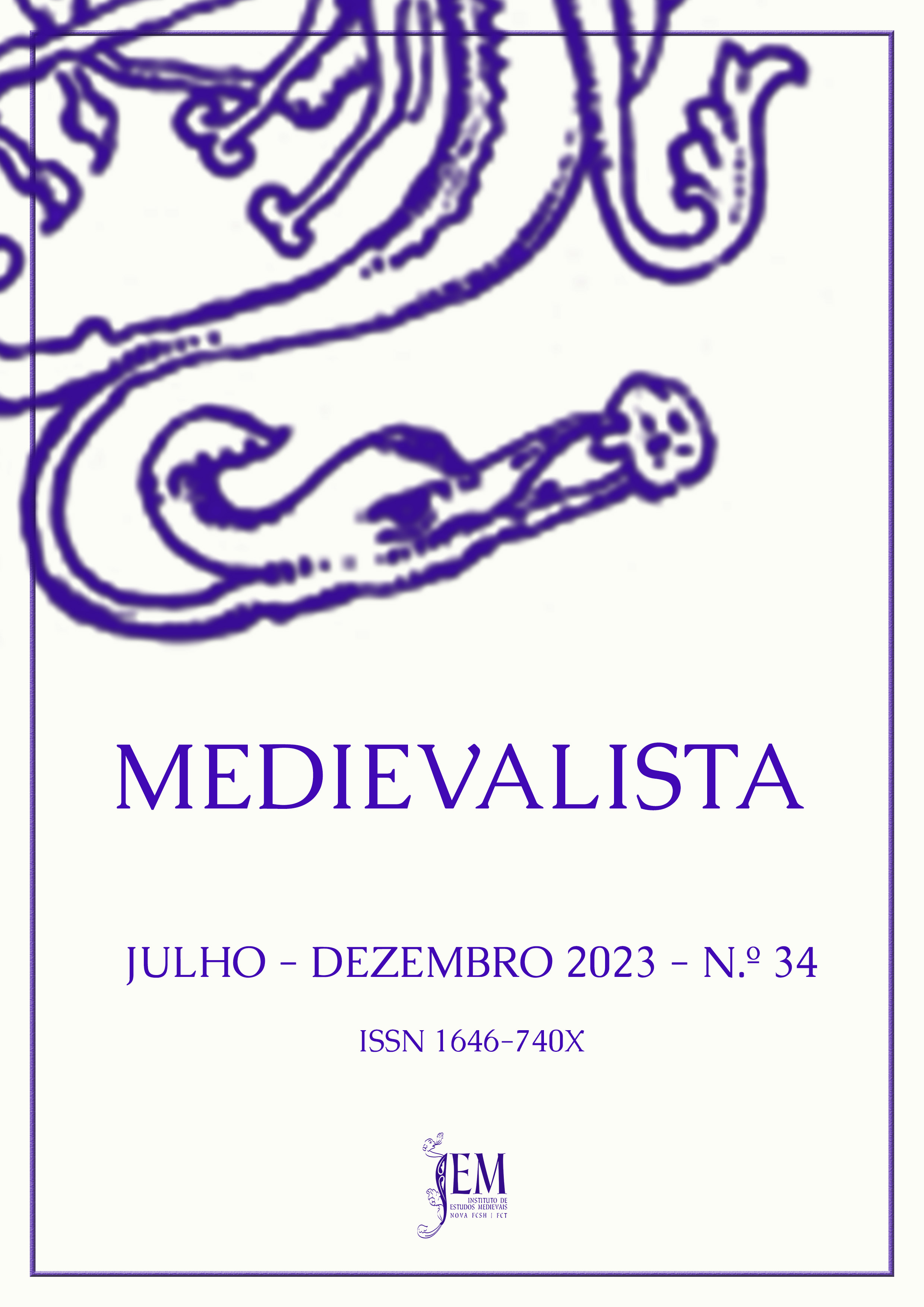 					Ver Núm. 34 (2023): Medievalista - Dossier "Crónicas Medievais"
				